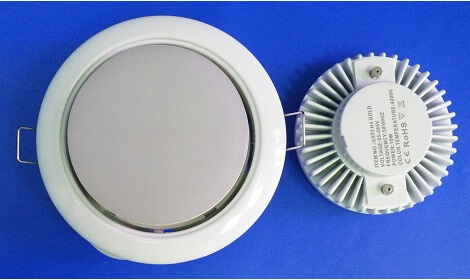 Встраиваемый светильник светодиодный GX53-6W White